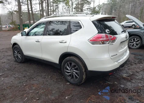 2016 Nissan Rogue Sl z USA, uszkodzony, nr VIN 5N1AT2MV2GC854974